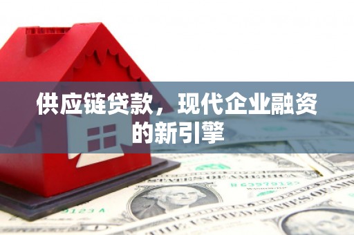 腾冲供应链贷款，现代企业融资的新引擎