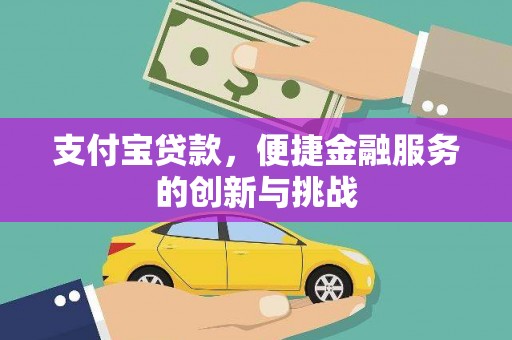 纳溪支付宝贷款，便捷金融服务的创新与挑战