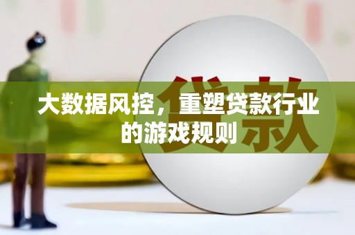 乌拉特后旗大数据风控，重塑贷款行业的游戏规则