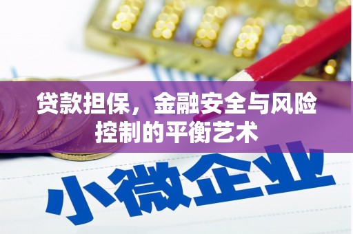 临翔贷款担保，金融安全与风险控制的平衡艺术