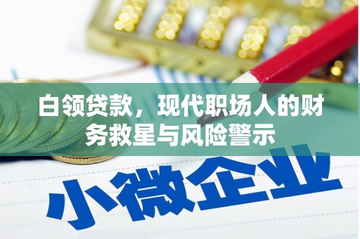 潍坊白领贷款，现代职场人的财务救星与风险警示