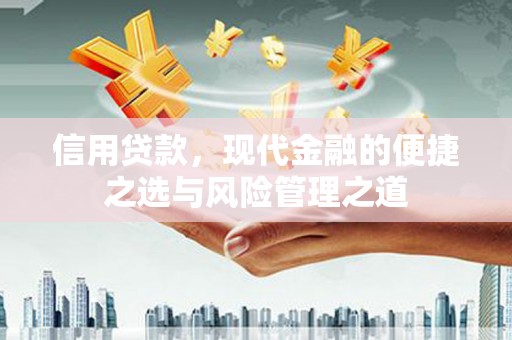 涵江信用贷款，现代金融的便捷之选与风险管理之道