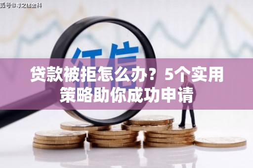 凤泉贷款被拒怎么办？5个实用策略助你成功申请