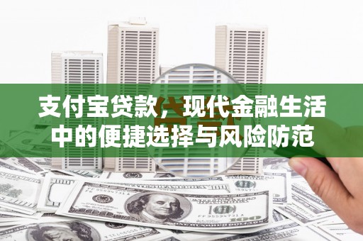 靖州支付宝贷款，现代金融生活中的便捷选择与风险防范