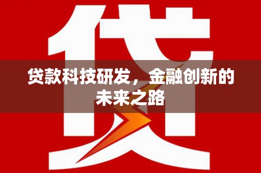 新华贷款科技研发，金融创新的未来之路