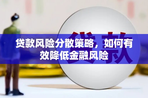 宣威贷款风险分散策略，如何有效降低金融风险