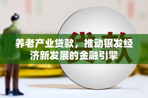 景谷养老产业贷款，推动银发经济新发展的金融引擎