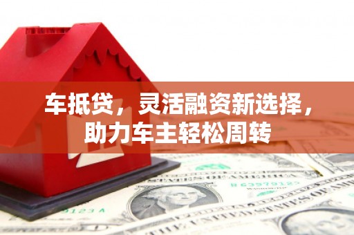 宁县车抵贷，灵活融资新选择，助力车主轻松周转