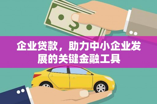 郸城企业贷款，助力中小企业发展的关键金融工具