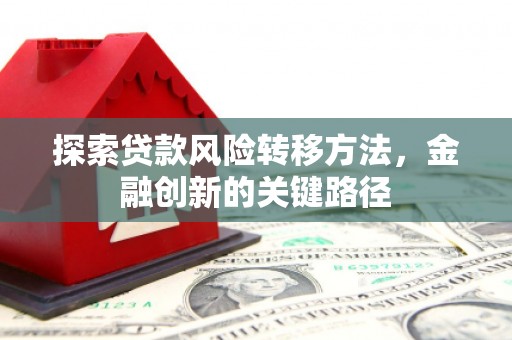 福绵探索贷款风险转移方法，金融创新的关键路径