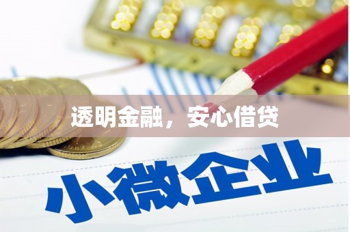 太湖透明金融，安心借贷