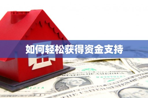 阿巴嘎旗如何轻松获得资金支持