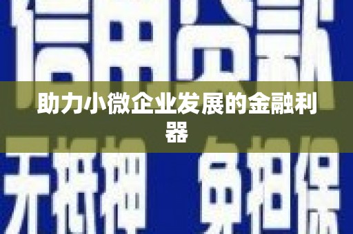 太白助力小微企业发展的金融利器